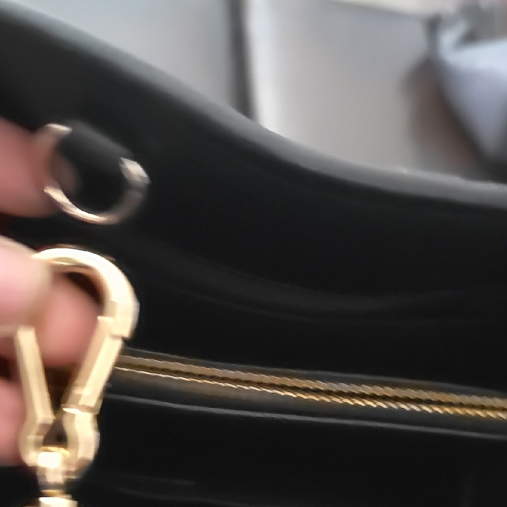 Coach Margot Black Leather Handbag - Picture 10 of 11